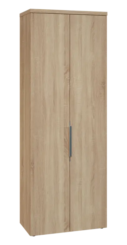 SISR 6 - 81 šatní skříň, 2-dveřová, výsuvné ramínko, 2170x800x400, dub bardolino